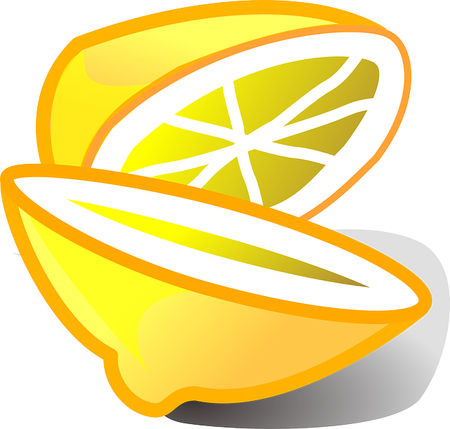 logo de asesoramiento nutricional, un limón